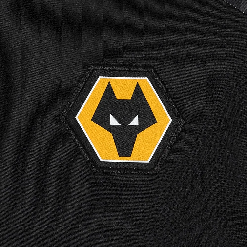 2024-25 Pre Match 1/4 Zip - Black/Gold